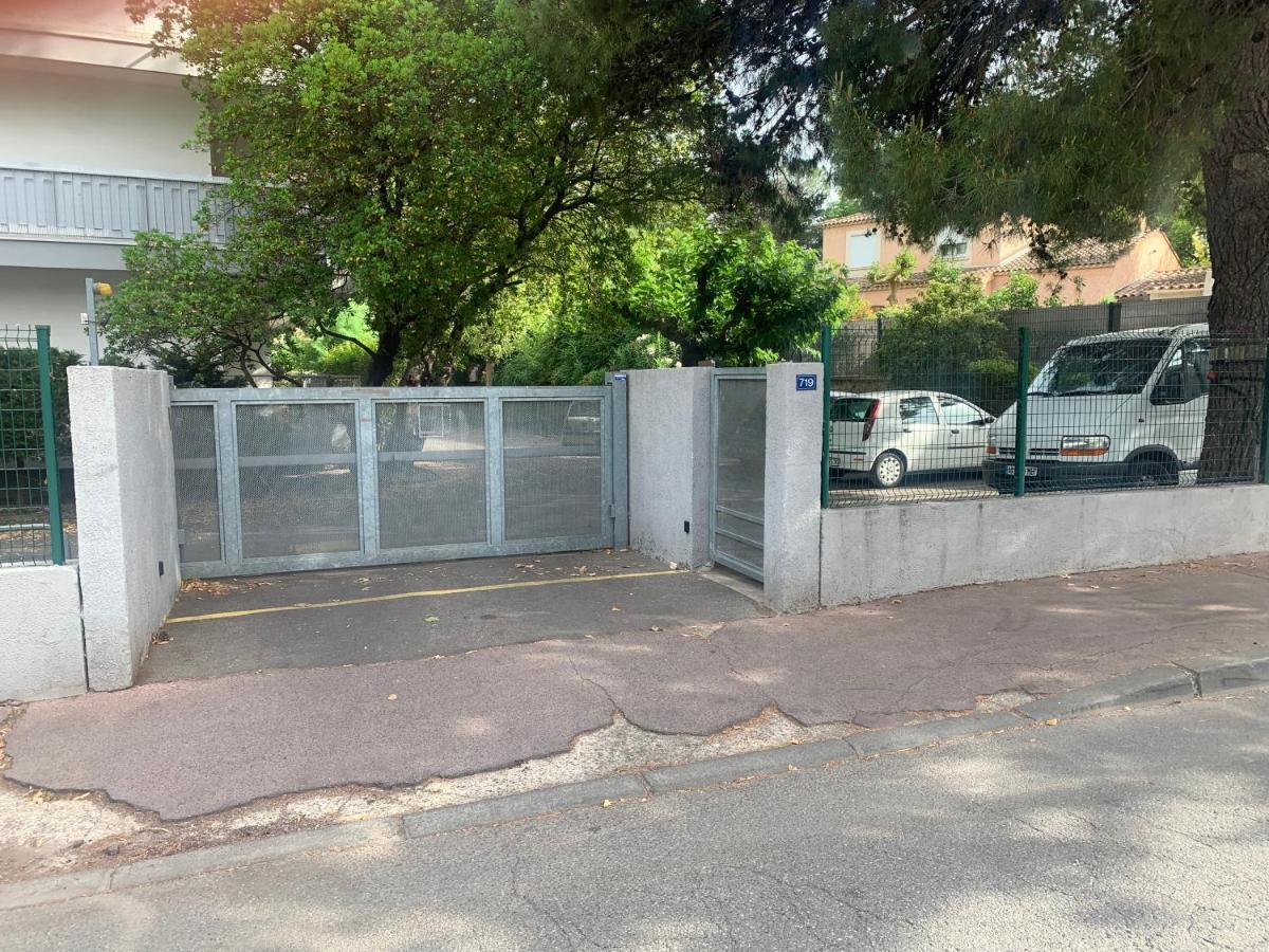 Appartement En Residence Climatise Avec Parking Montpellier Exterior foto